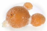 Vibrant Peach Thomsonite Specimen - India #382282-1